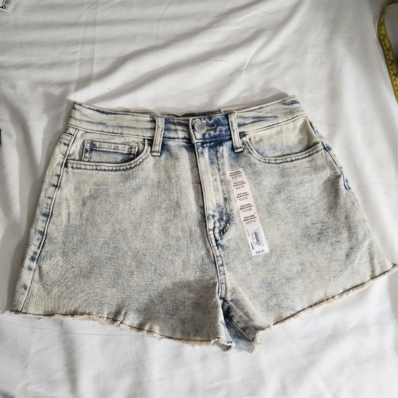 SO Pants - So High Rise Mom Denim Jean Cutoff Shorts 5/27 Nwt